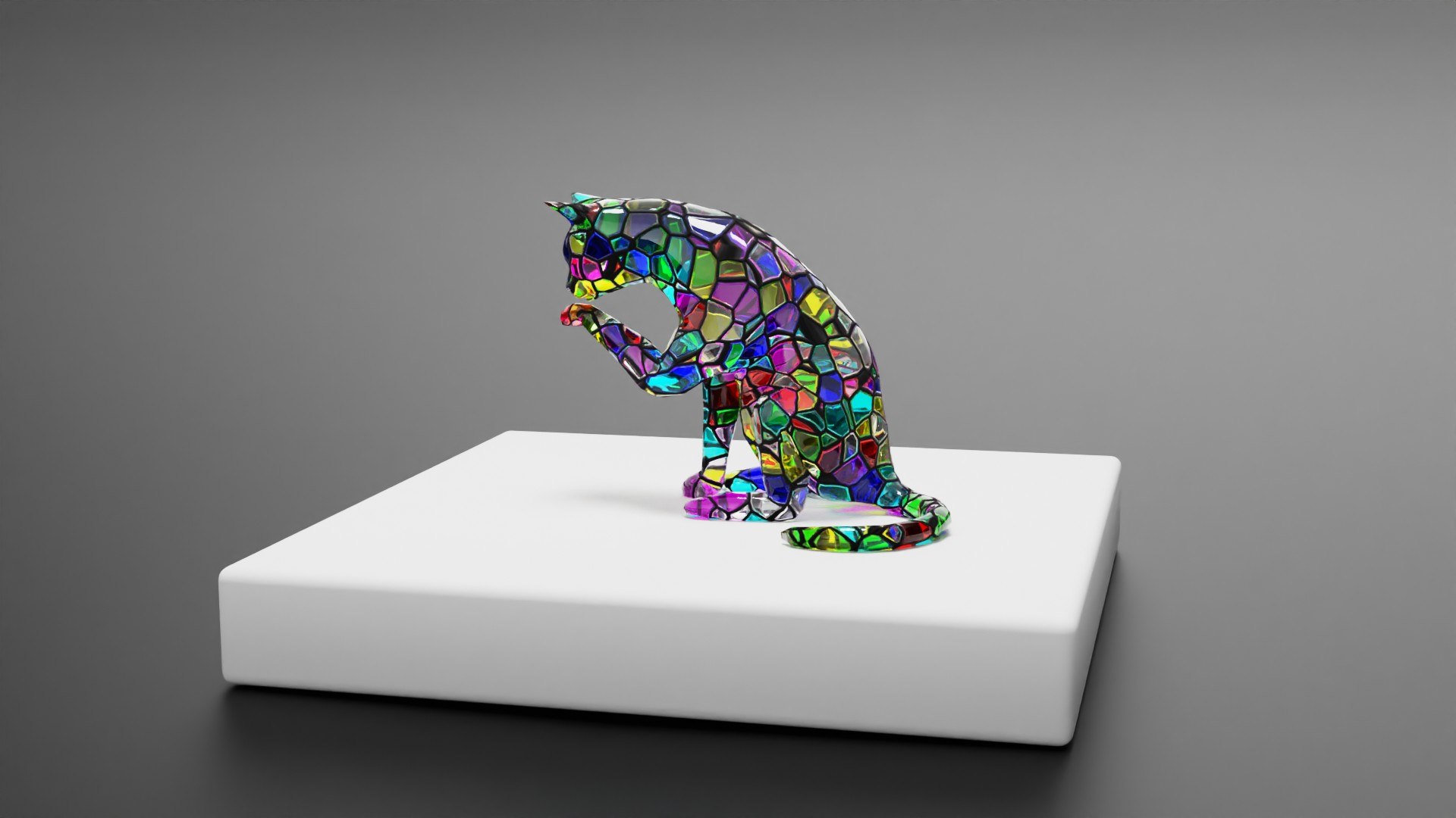 Mosaic Cats 3D model https://p.turbosquid.com/ts-thumb/9W/Oihb7X/od/pose82/jpg/1705995281/1920x1080/fit_q87/918a90ad5bcc44b3a8c5543d814a260cd0c5dc9d/pose82.jpg