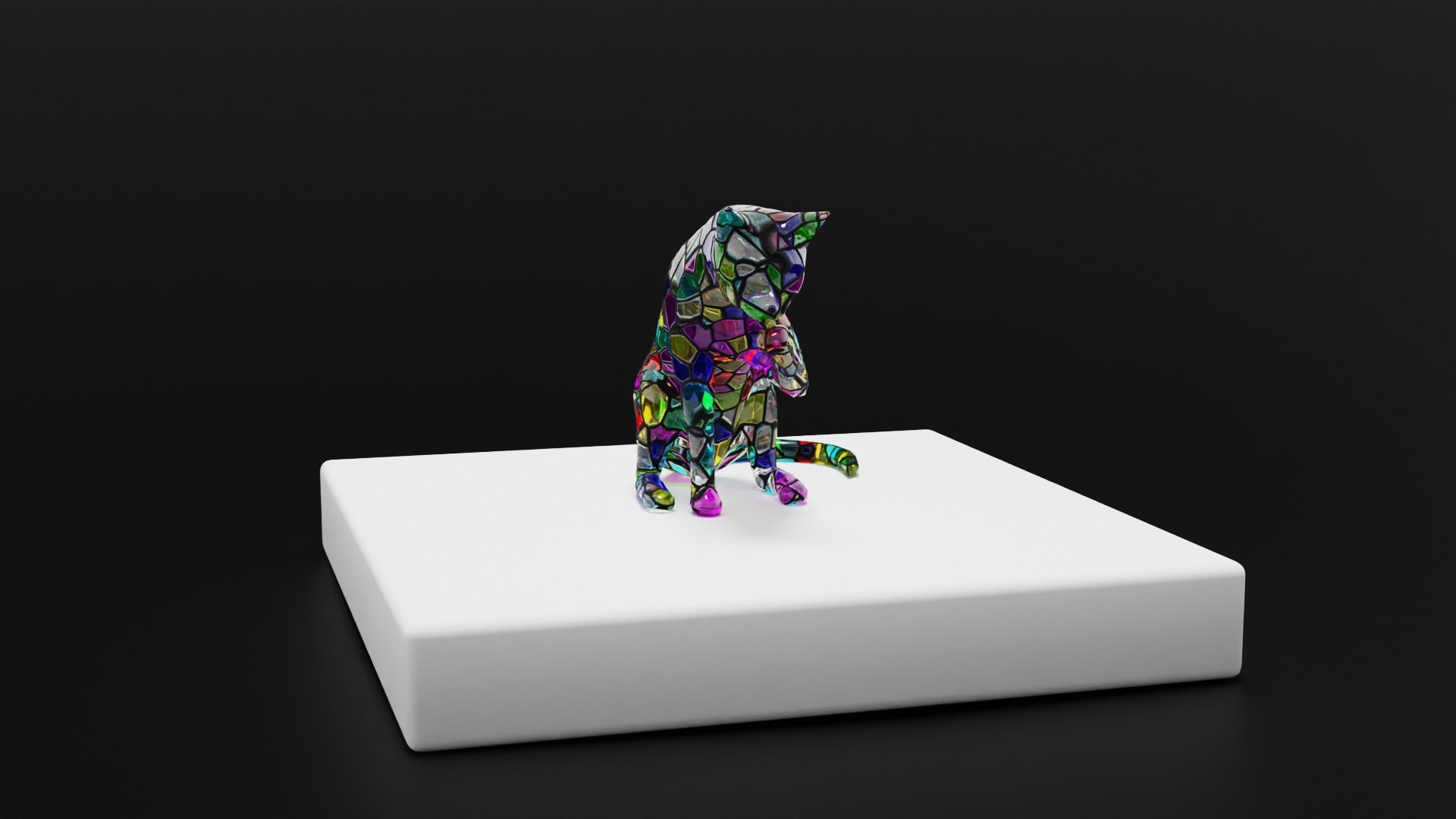 Mosaic Cats 3D model https://p.turbosquid.com/ts-thumb/9W/Oihb7X/s4/pose86/jpg/1705995283/1920x1080/fit_q87/b8edda3aa38349f9cdbf87866190e7aa409a9bd4/pose86.jpg
