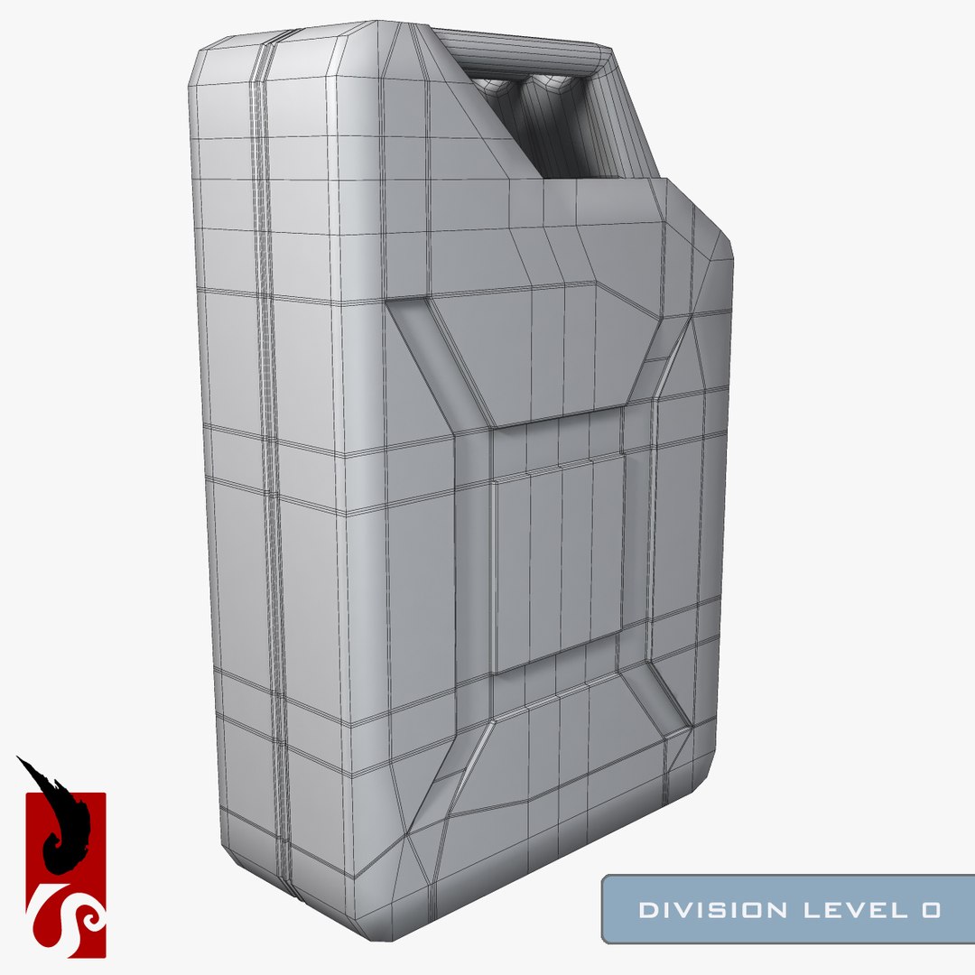 jerry jerrycan 3d model