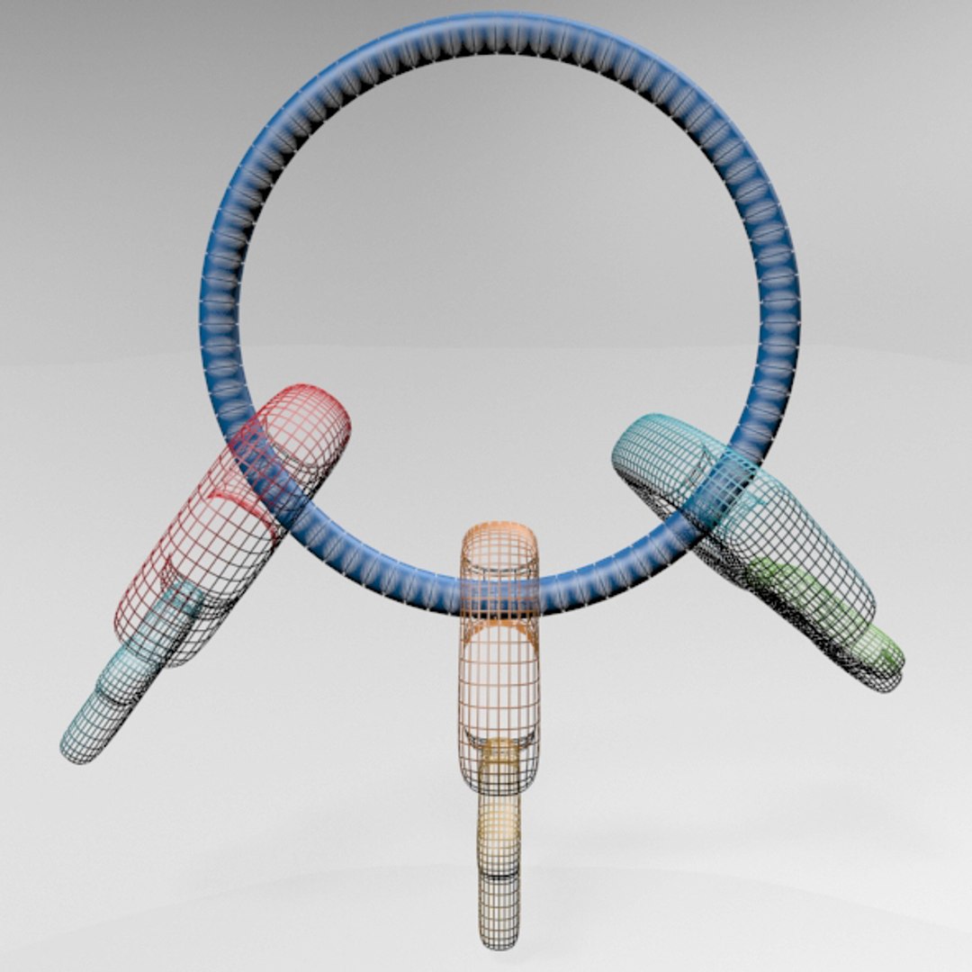 Teether Keys 01 3D model - TurboSquid 1836699