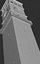 Printable Fully Detailed Tirana Clock Tower Sculpt