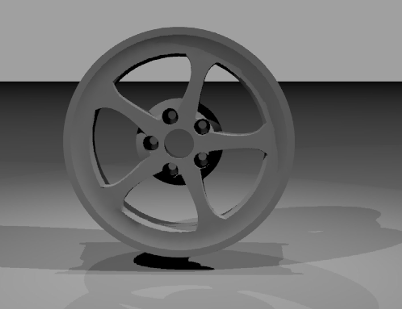 car rim 3d 3ds