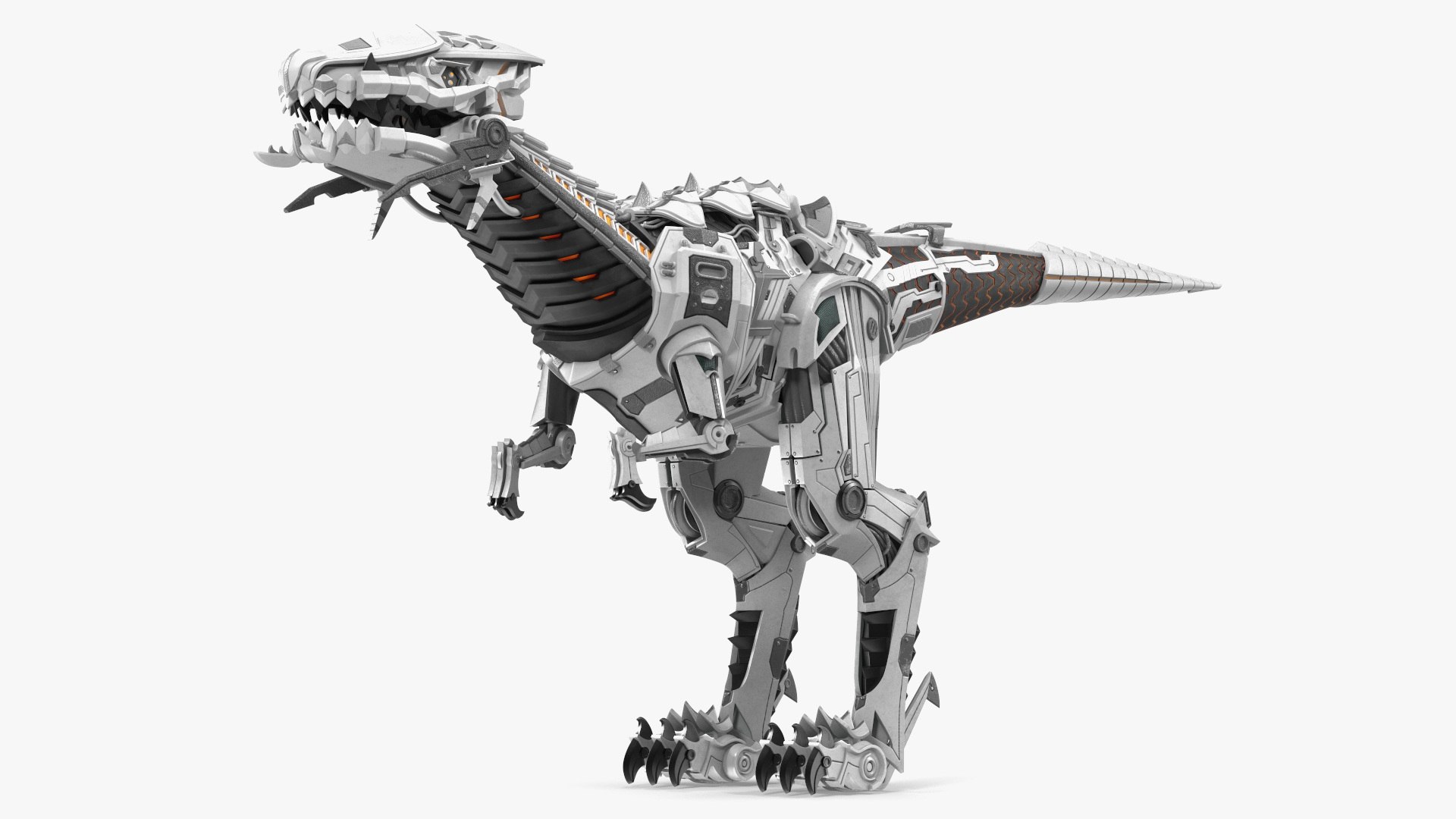 Robot Raptor 3D model preview
