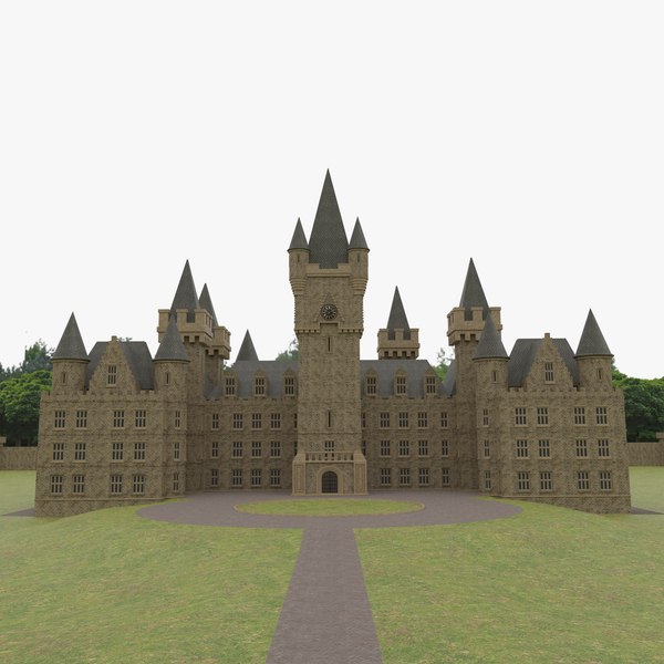 Castle 3D Models For Download | TurboSquid