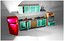 Modello 3D Cucina con accessori Cartoon obj