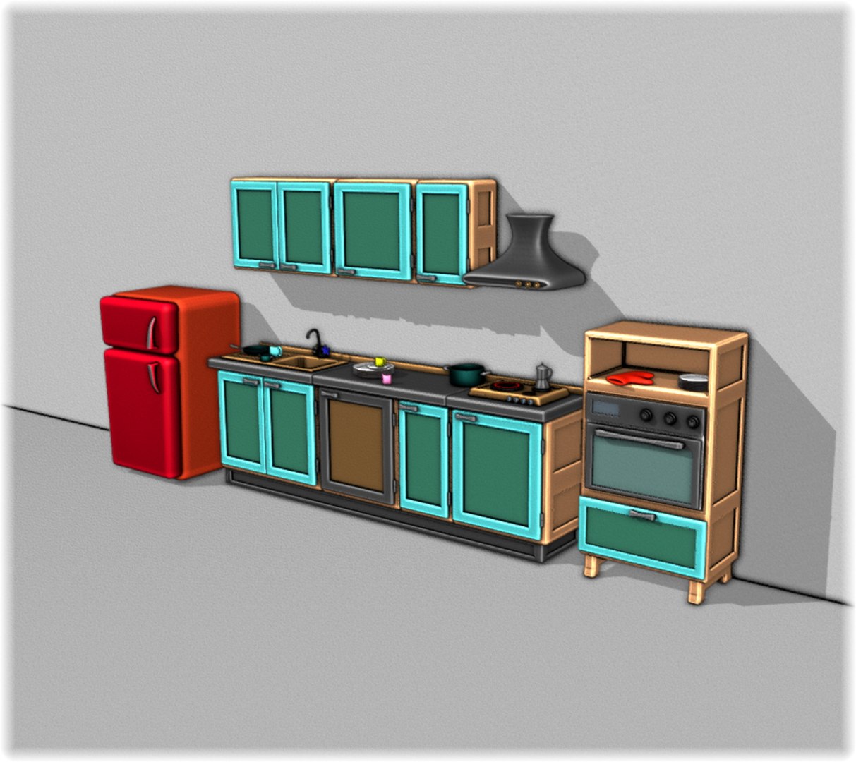 Modello 3D Cucina con accessori Cartoon obj 3D model https://p.turbosquid.com/ts-thumb/9W/dFB1Yp/J9/5cucina3dmodel/jpg/1677670407/1920x1080/fit_q87/0478551fceb8f95bb1fb2610dce19907b6467516/5cucina3dmodel.jpg