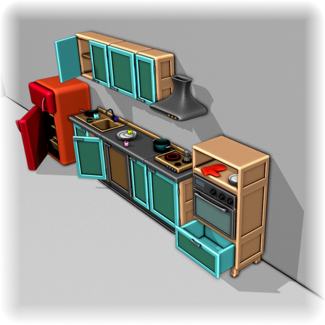 Modello 3D Cucina con accessori Cartoon obj 3D model https://p.turbosquid.com/ts-thumb/9W/dFB1Yp/Ux/9cucina3dmodel/jpg/1677670409/1920x1080/fit_q87/087f722072fc80164a80d0370128d7f26a5f0793/9cucina3dmodel.jpg