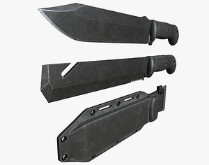 BK&T Ka-Bar Pack w Sheath