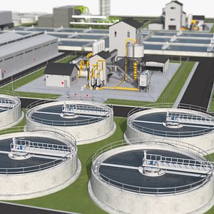 Modern Water Treatment Plant