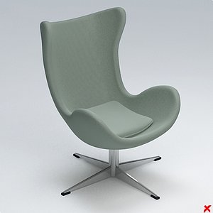 3ds max armchair swivel chair