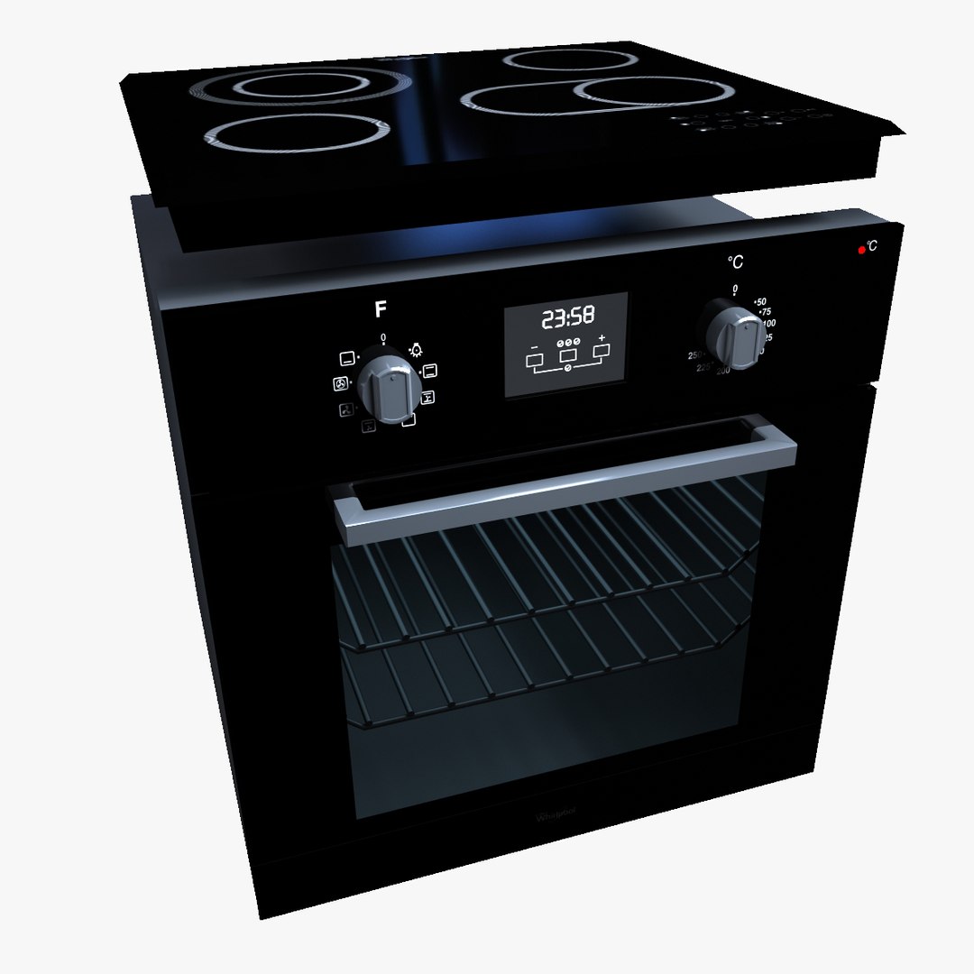 Cooktop Oven - 3d Model