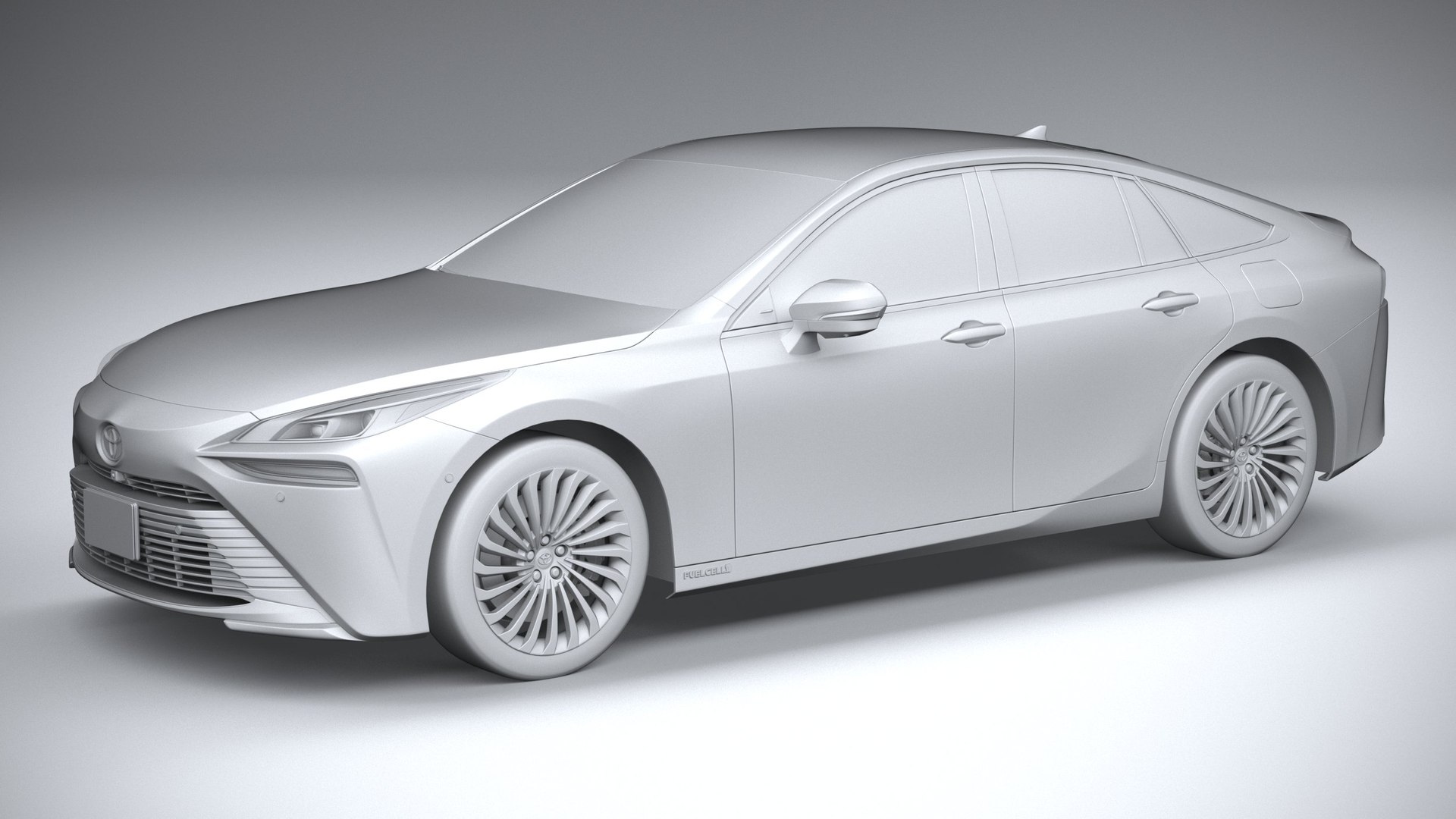3D 2022 toyota mirai model - TurboSquid 1676259