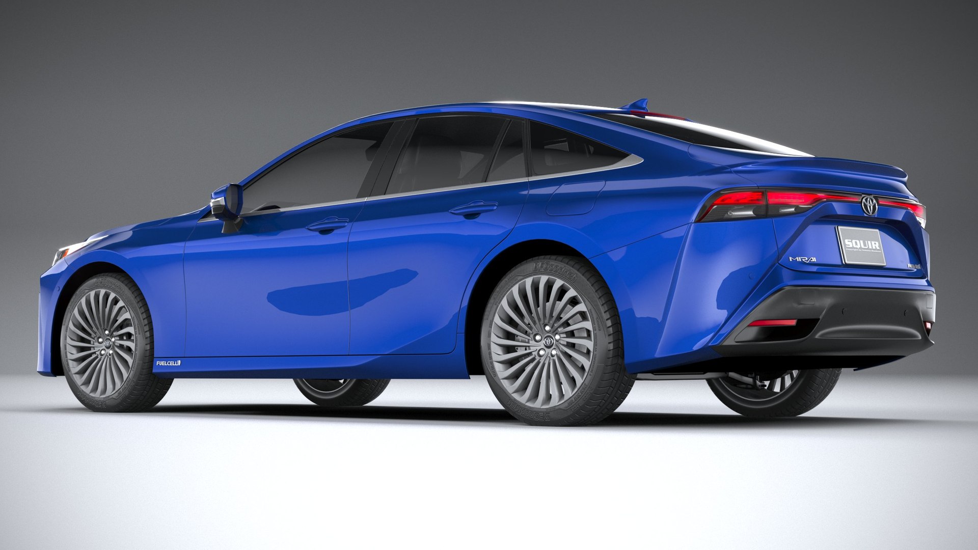 3D 2022 Toyota Mirai Model - TurboSquid 1676259