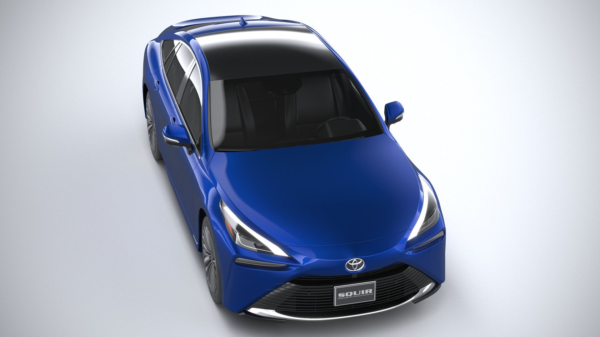 3D 2022 toyota mirai model - TurboSquid 1676259