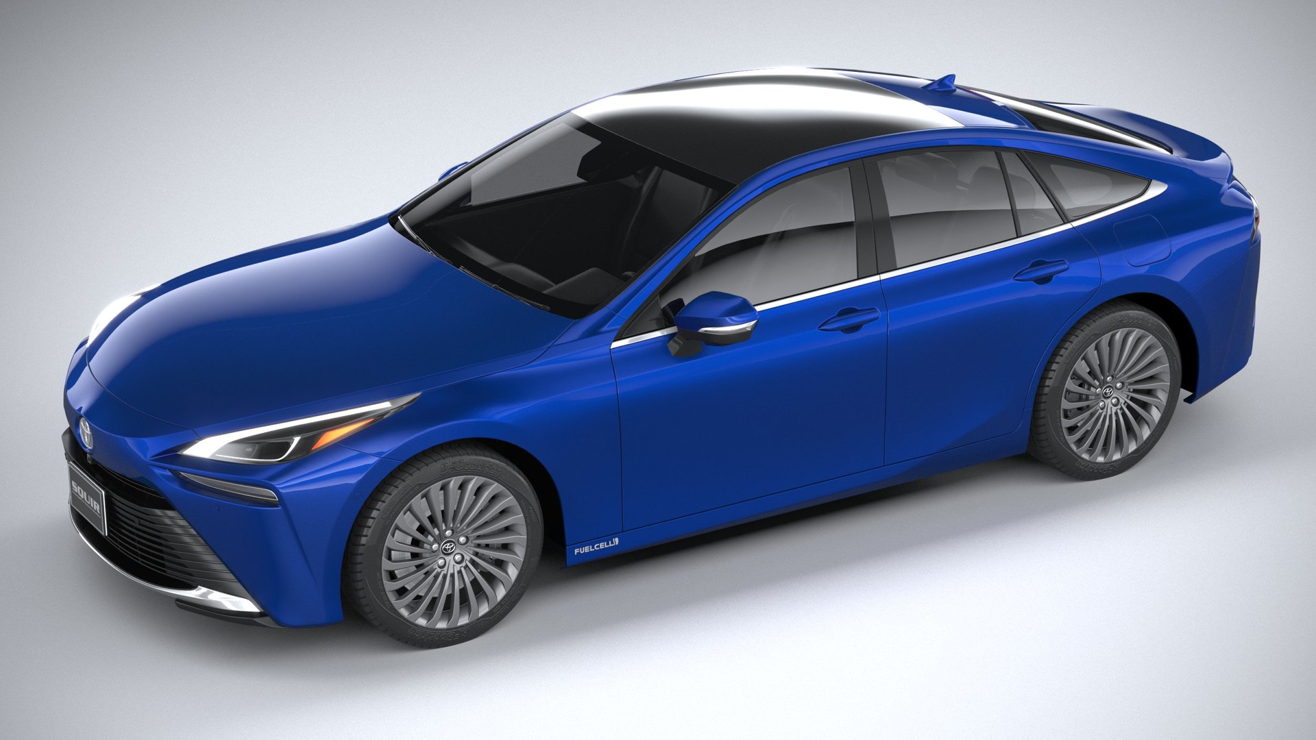 3D 2022 toyota mirai model - TurboSquid 1676259