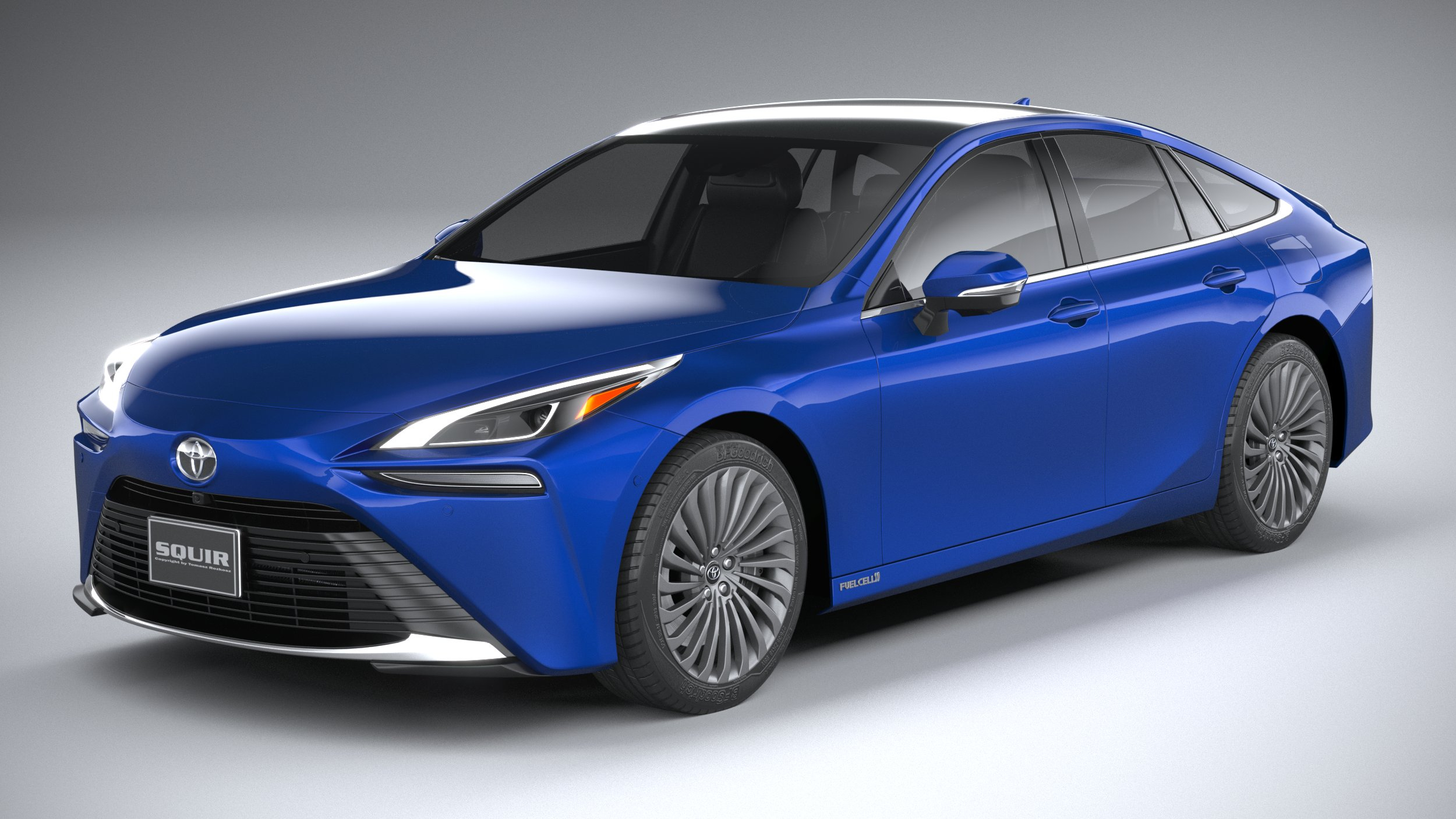 3D 2022 toyota mirai model - TurboSquid 1676259
