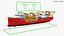 Nexans Aurora Cable Layer Vessel Rigged
