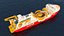 Nexans Aurora Cable Layer Vessel Rigged