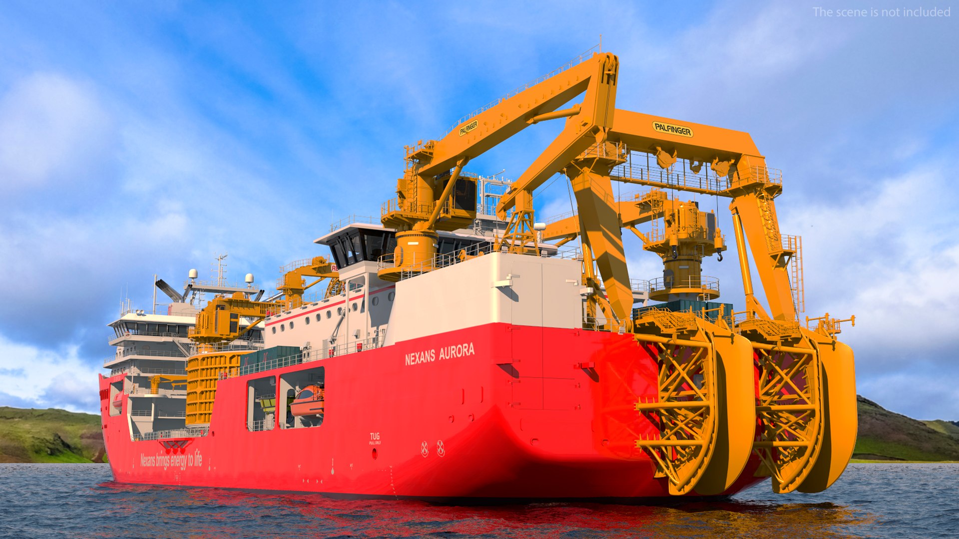 Nexans Aurora Cable Layer Vessel Rigged 3D model https://p.turbosquid.com/ts-thumb/9X/38vsix/GH/nexansauroracablelayervesselriggedvray3dmodel006/jpg/1703632703/1920x1080/fit_q87/8f87500b5d9e566250066ee47deca1582b0c20c5/nexansauroracablelayervesselriggedvray3dmodel006.jpg