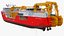 Nexans Aurora Cable Layer Vessel Rigged