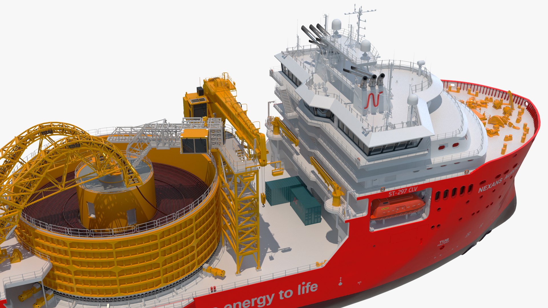 Nexans Aurora Cable Layer Vessel Rigged 3D model https://p.turbosquid.com/ts-thumb/9X/38vsix/zA/nexansauroracablelayervesselriggedvray3dmodel050/jpg/1703632936/1920x1080/fit_q87/b2448da39600a12e74322563c101d5ffcc41ceda/nexansauroracablelayervesselriggedvray3dmodel050.jpg