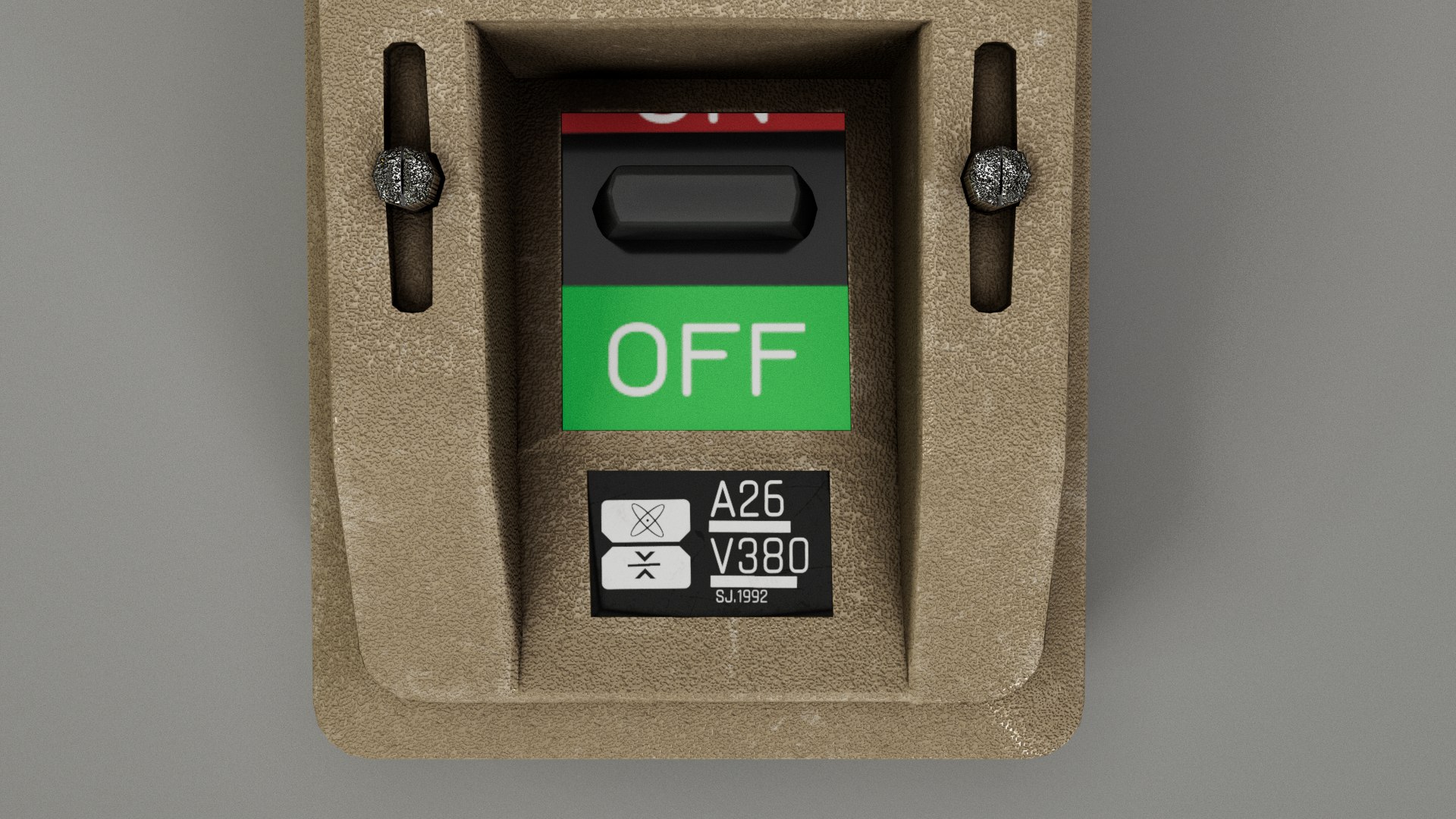 Fuse Control Model TurboSquid 2092252