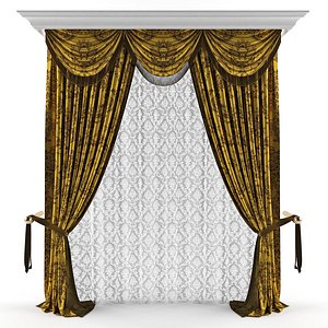 3ds max curtains classic