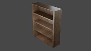 bokshelf 3D model
