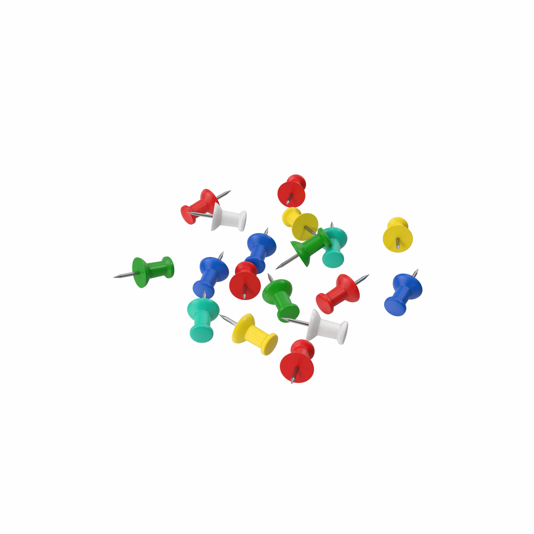 Pile Of Push Pins 3D model - TurboSquid 2085277