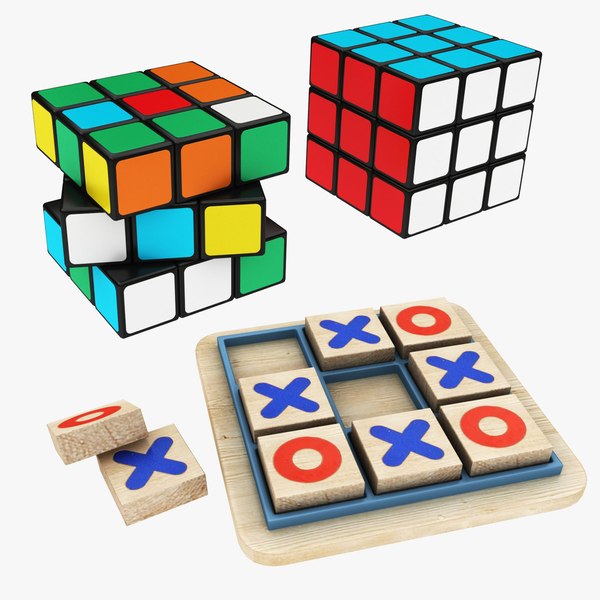 3d model rubik cube