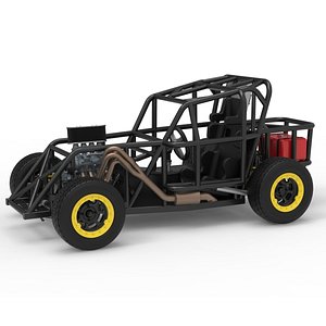 Mod Lite Race car Base Version 2 Scale 1 to 25 model