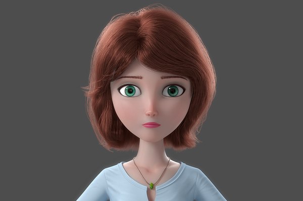 Cartoon family rigged character 3D model - TurboSquid 1256820