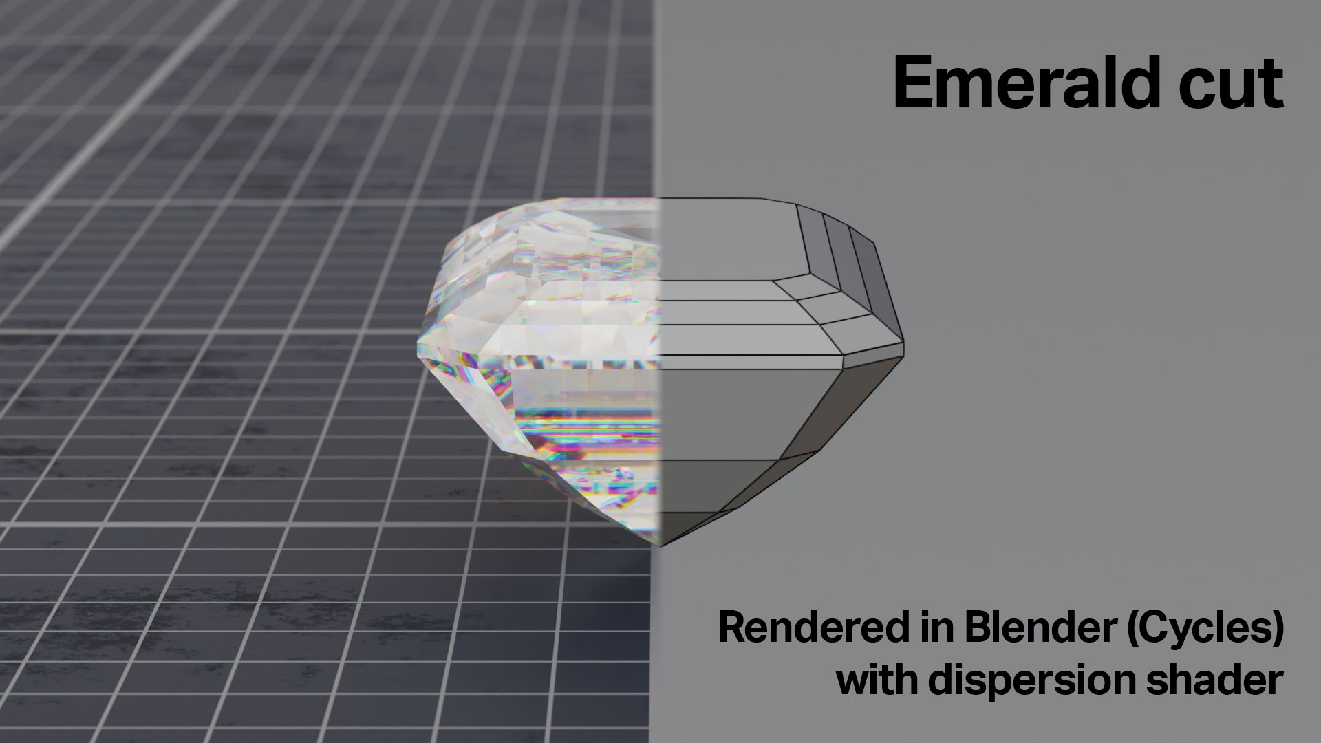 Pack of 18 gem cuts for jewelry - diamonds 3D model https://p.turbosquid.com/ts-thumb/9X/DVkhOp/Ol/emerald_cut_1/png/1698652404/1920x1080/fit_q87/256a9c25ec442a5921cdacfaccdc63aaf0aa1761/emerald_cut_1.jpg