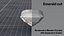 Pack of 18 gem cuts for jewelry - diamonds