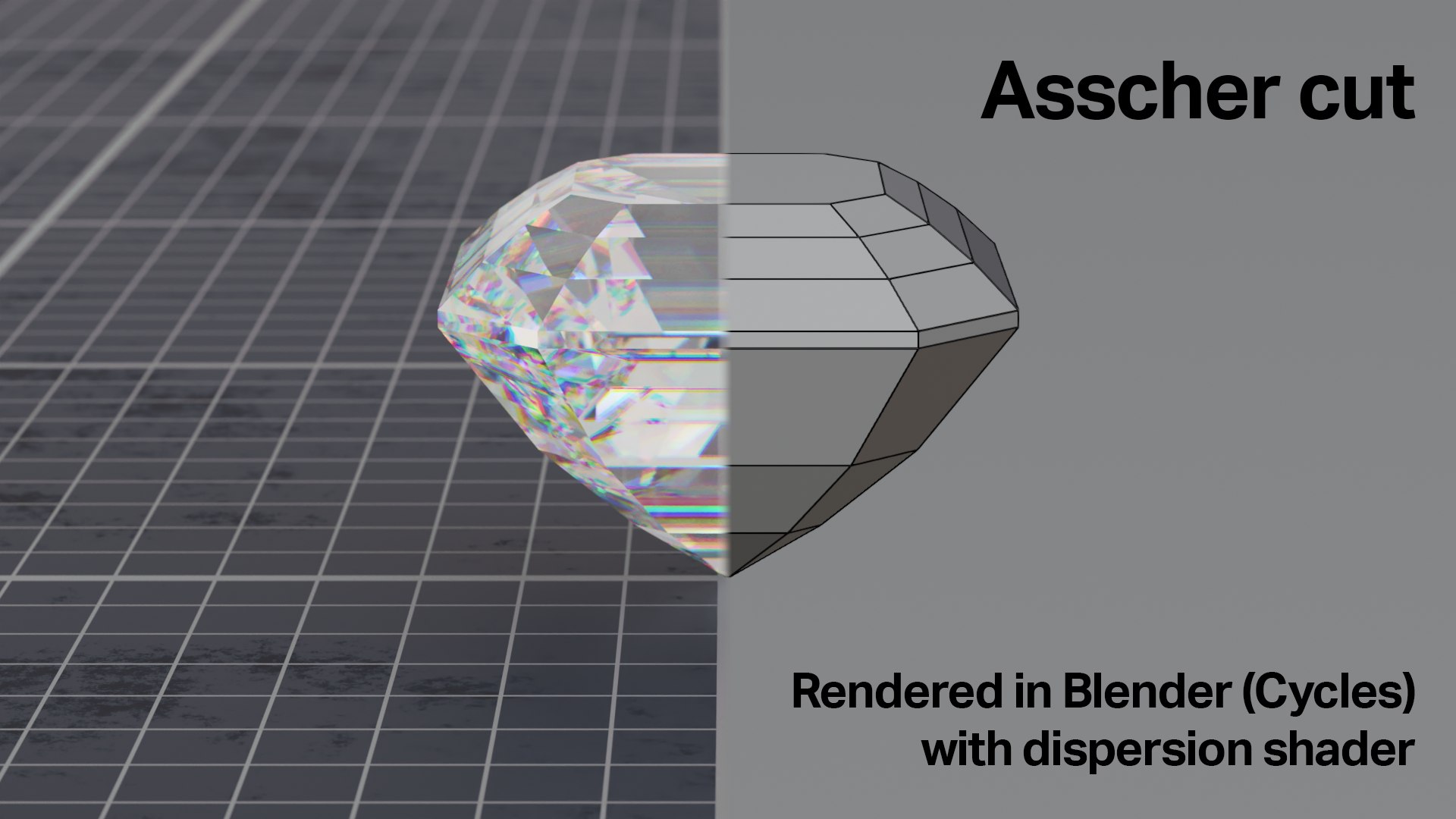 Pack of 18 gem cuts for jewelry - diamonds 3D model https://p.turbosquid.com/ts-thumb/9X/DVkhOp/SK/asscher_cut_1/png/1698652369/1920x1080/fit_q87/84e76a3938fb3c2495d3f02cd73de5b2f34cd977/asscher_cut_1.jpg