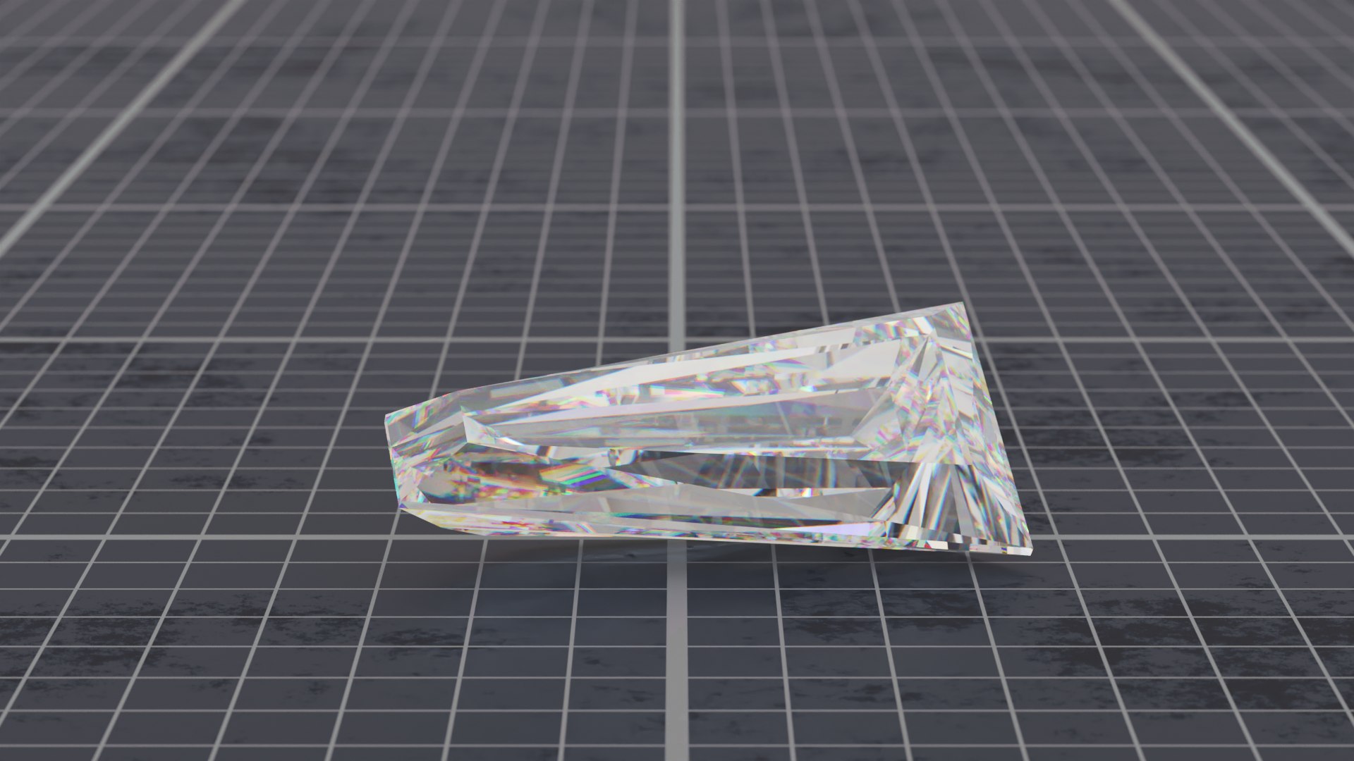 Pack of 18 gem cuts for jewelry - diamonds 3D model https://p.turbosquid.com/ts-thumb/9X/DVkhOp/gq/taperedbaguette_render_0004/png/1698653144/1920x1080/fit_q87/347faaf1ddbac7507c1f81f1e98d13abeeb8711f/taperedbaguette_render_0004.jpg