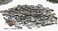 debris rubble 4 collections 3d max