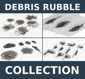 Debris Rubble Ruins 4 Collections