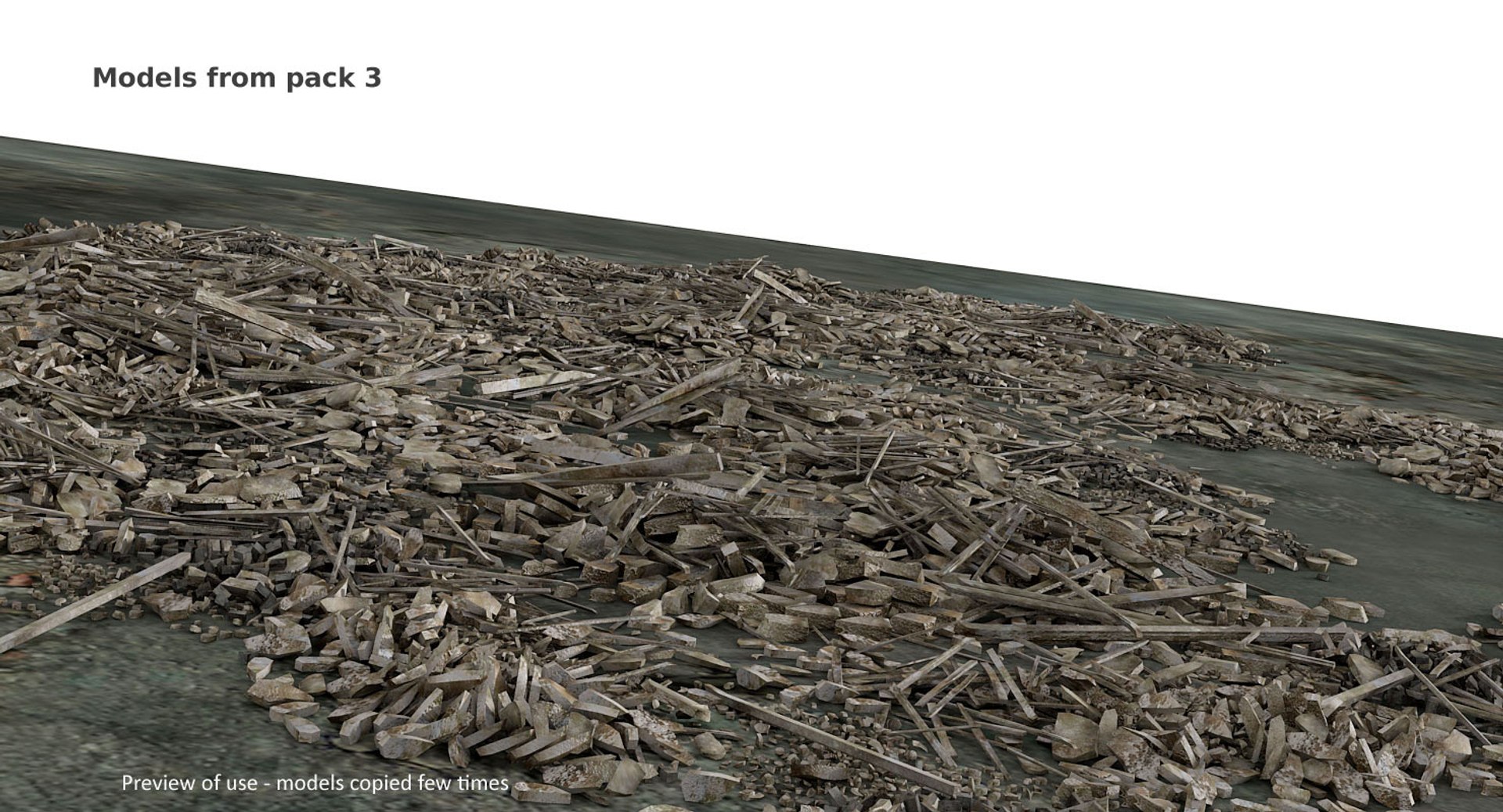 debris rubble 4 collections 3d max https://p.turbosquid.com/ts-thumb/9X/KENUaN/kqIJ5PvI/mdebrcoll_w020/jpg/1476033698/1920x1080/fit_q87/551c893ec79a39820da4fed89eb666c1b65eb6db/mdebrcoll_w020.jpg