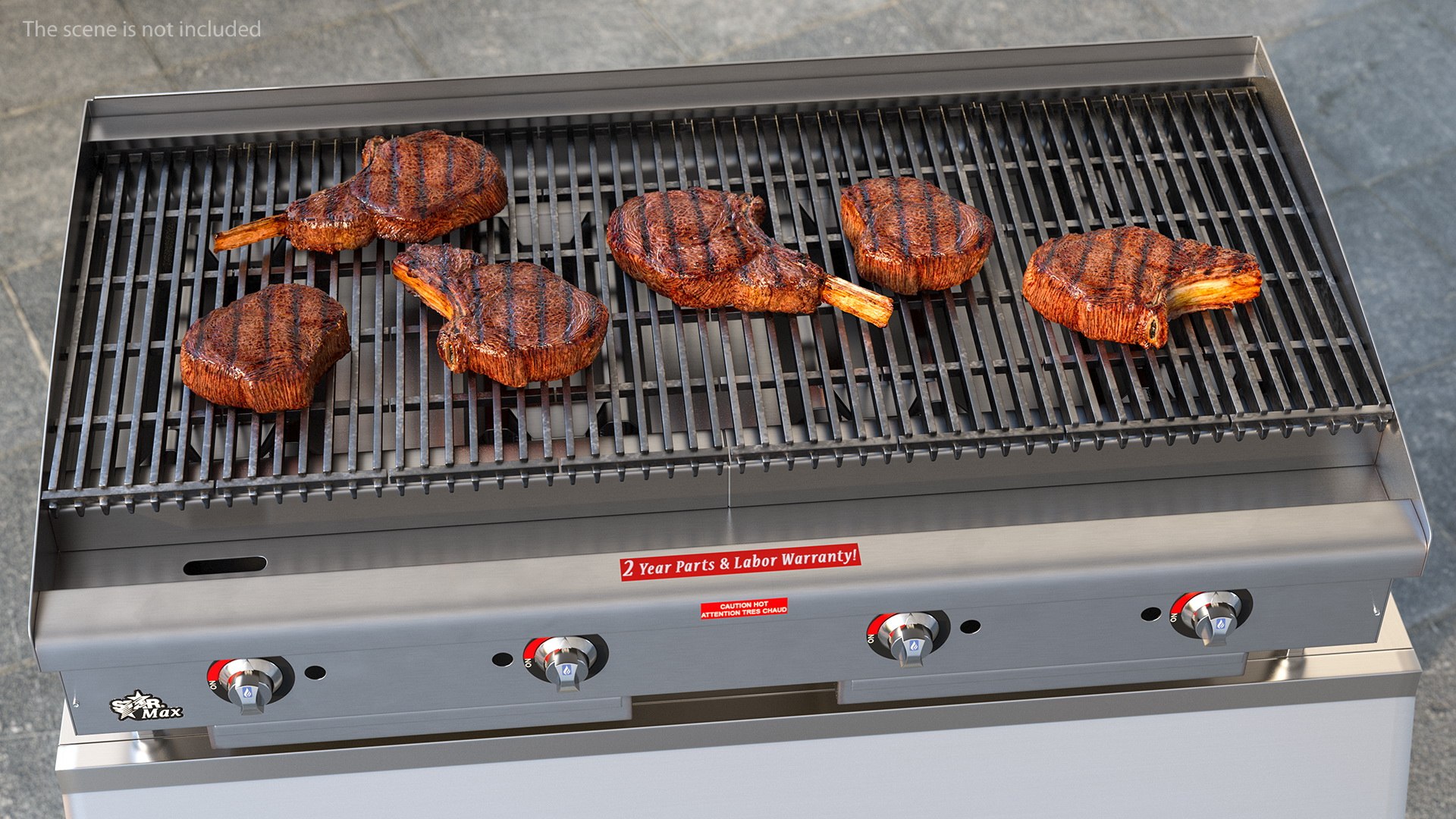 countertop stainless steel charbroiler 3D model https://p.turbosquid.com/ts-thumb/9X/Q8tErX/i6bOlW4A/countertopstainlesssteelcharbroilerwithmeatmb3dmodel003/jpg/1598063102/1920x1080/fit_q87/06123bfb3ef0fb9ee256b60c44cc2dd013e20efb/countertopstainlesssteelcharbroilerwithmeatmb3dmodel003.jpg