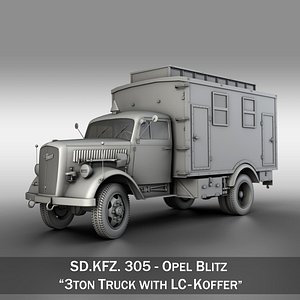 Opel Blitz - 3t Ambulance Truck with EC Koffer