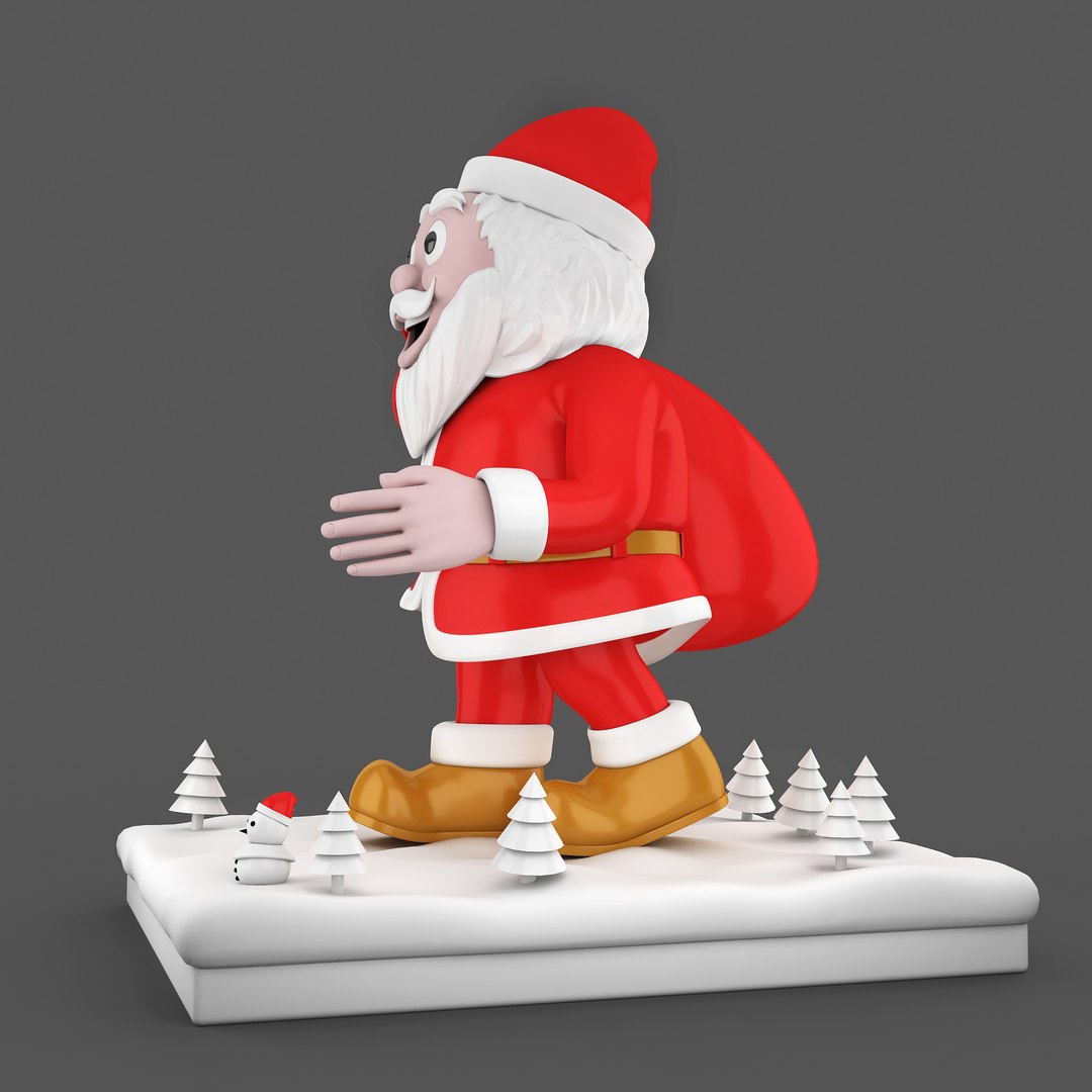 Santa Claus 3D https://p.turbosquid.com/ts-thumb/9X/SQD6Y1/9x/10007/jpg/1667035905/1920x1080/fit_q87/baed50d6a4141852eac4794e4cf0c09fd163b49f/10007.jpg