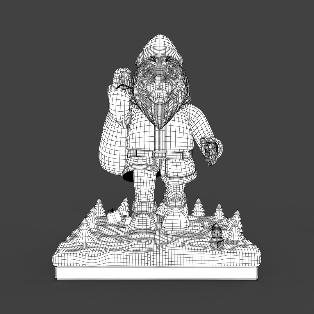 Santa Claus 3D https://p.turbosquid.com/ts-thumb/9X/SQD6Y1/aw/10008_01/jpg/1667035928/1920x1080/fit_q87/0d578ab70b53f9f79c66564cddb9ae4626b916cb/10008_01.jpg