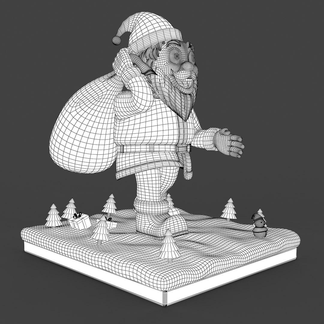 Santa Claus 3D https://p.turbosquid.com/ts-thumb/9X/SQD6Y1/xP/10008_04/jpg/1667035931/1920x1080/fit_q87/ac5008b938aa288fe1f66684d80ce74f52a75bca/10008_04.jpg