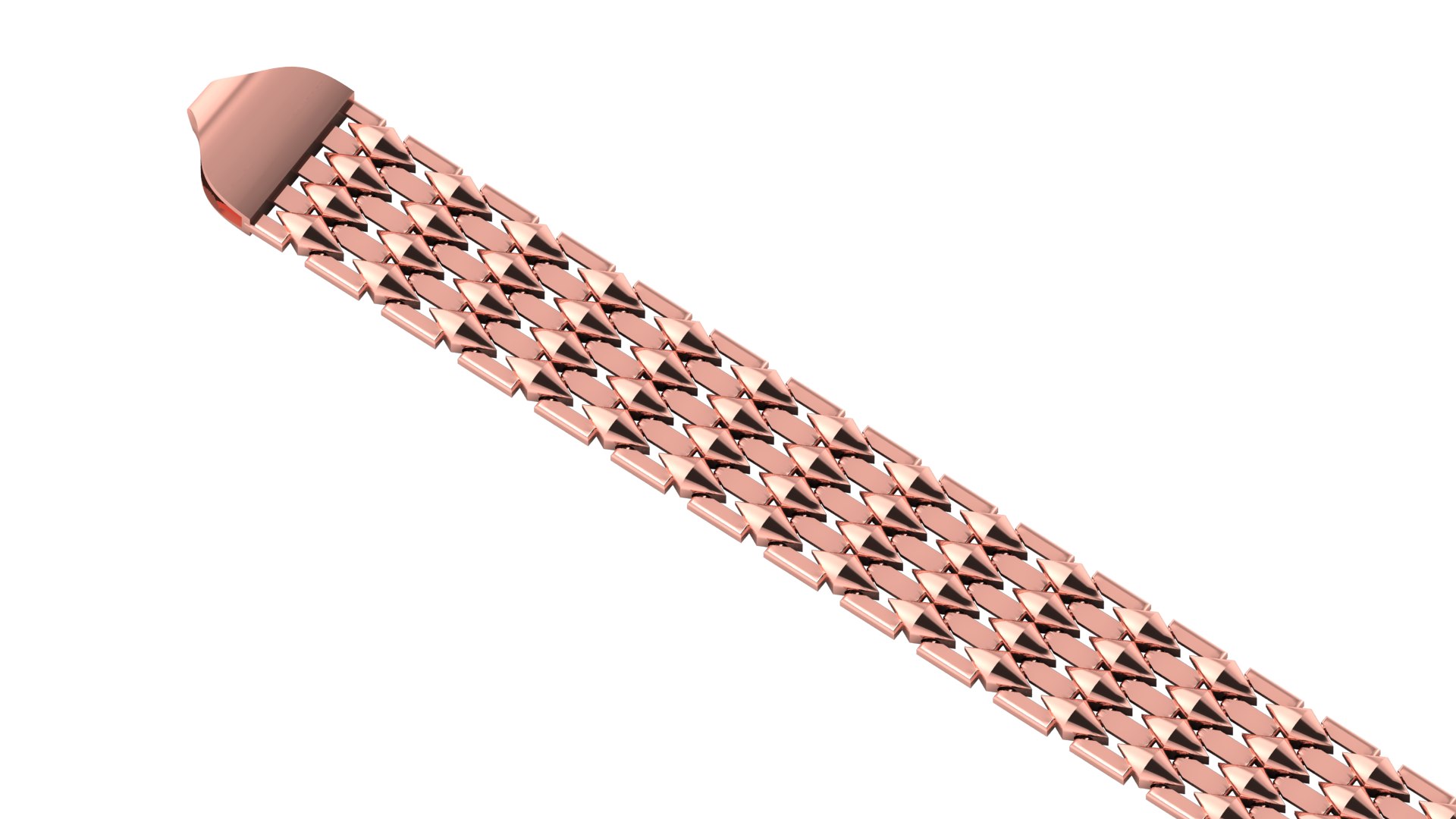 3D 5size Lightweight Dragon Scale Mesh Bracelet - TurboSquid 2632121