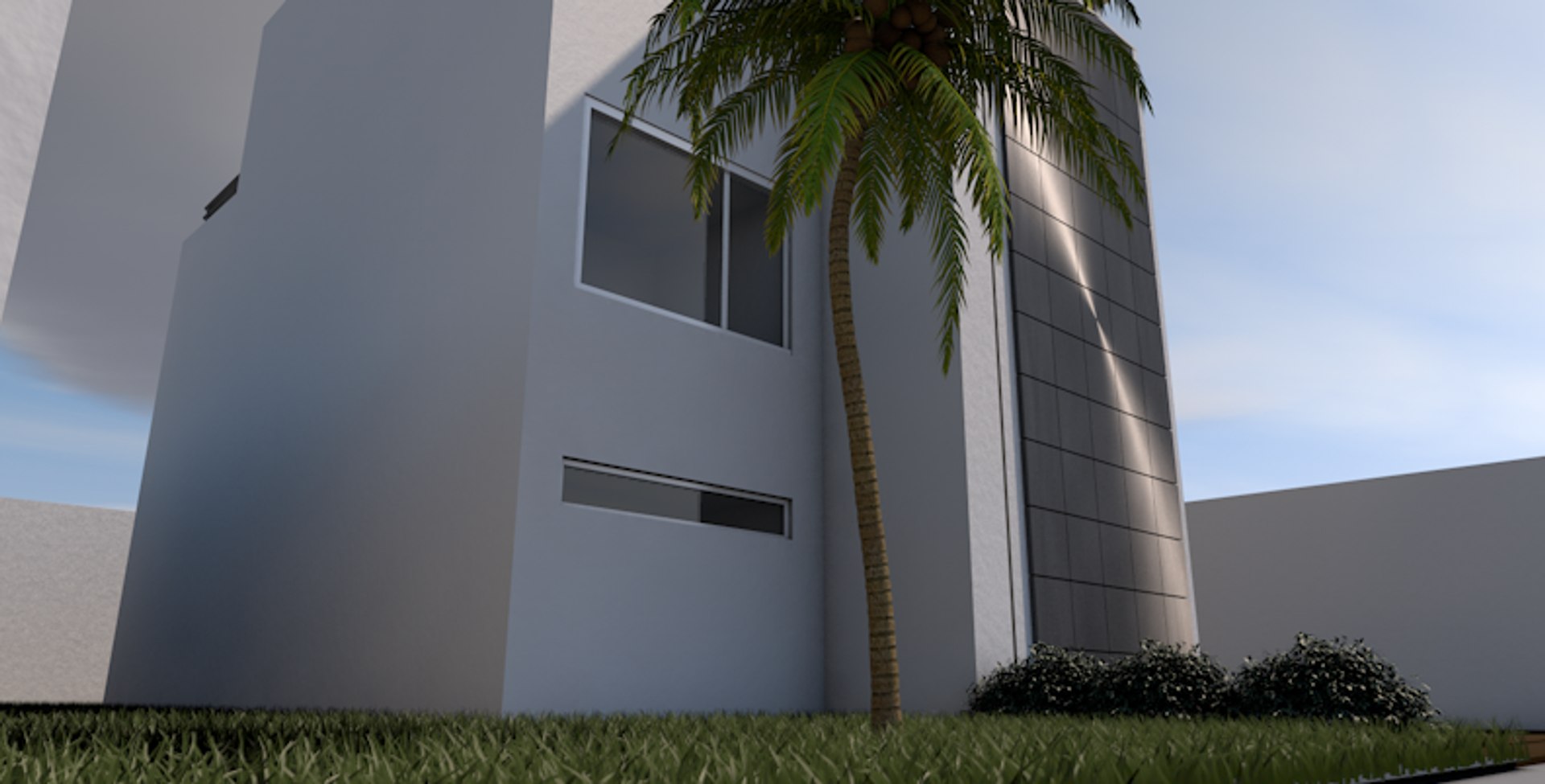 C4d Modern House