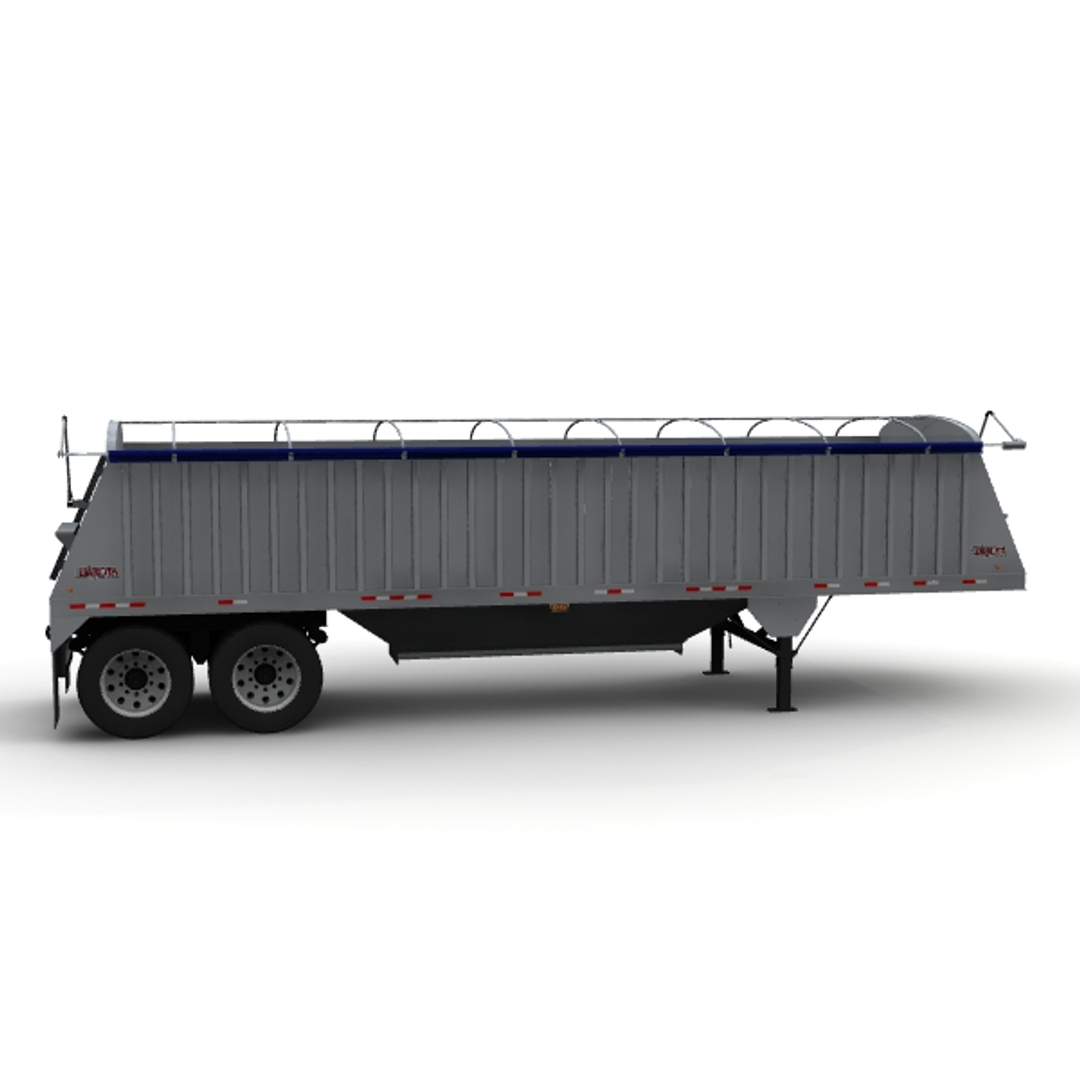 3d Dakota 34ft Grain Trailer