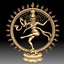 Nataraja Shiva dancing bas-relief for CNC router or 3D printer