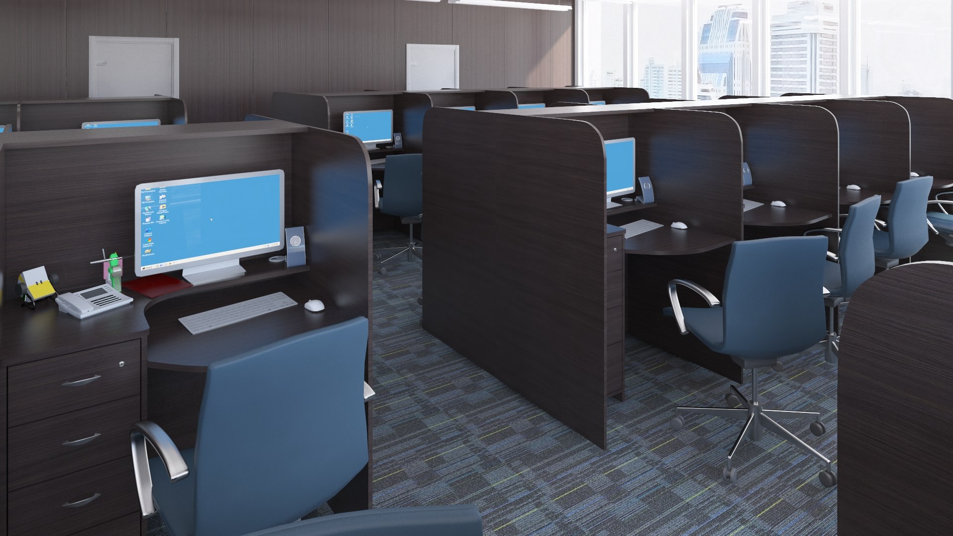 Call Center 4 3D Model - TurboSquid 2010208