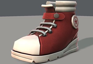 shoes cartoonv05 character cartoon 3D